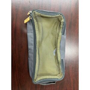 Small Grey Packing or Bag Zipper Organizer- Storage Bag with Mesh